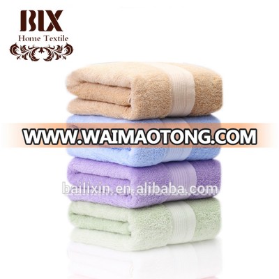 HIgh quality 100% cotton compressed rolling face towel by advanced weaving machine