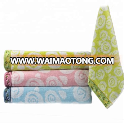 China supplier 100% cotton mission silicon magnet manchester towel