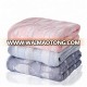 2018 new wholesale cheap soft cotton jacquard fish home bed blanket