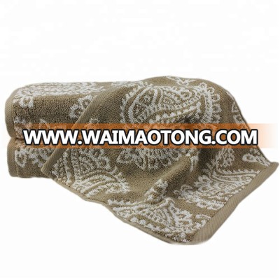 Hot 100% cotton cheap personalized panama hand towels or lounge chair towel