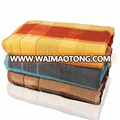 100% cotton terry strip luxury egyptian patient towels cake