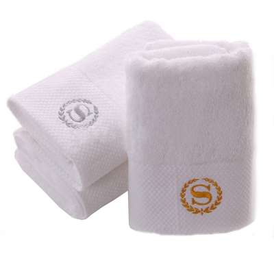 Chinese manufacturers 70 *140cm woven plush hotel towel for USA