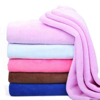 soft comfortable water white travel microfiber towel for hair