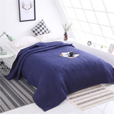 Wholesale Cheap Price Classic Pattern Polyester Blanket Throw For Summer