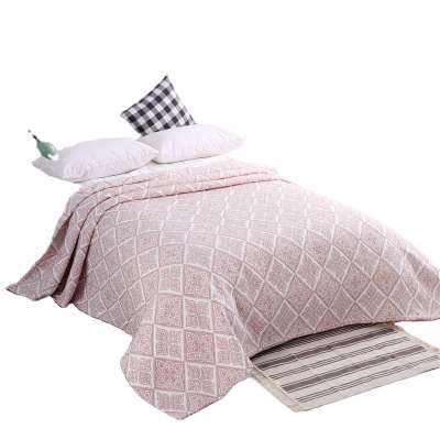 Factory price 100% Polyester material yarn dyed jacquard blanket and pillow set